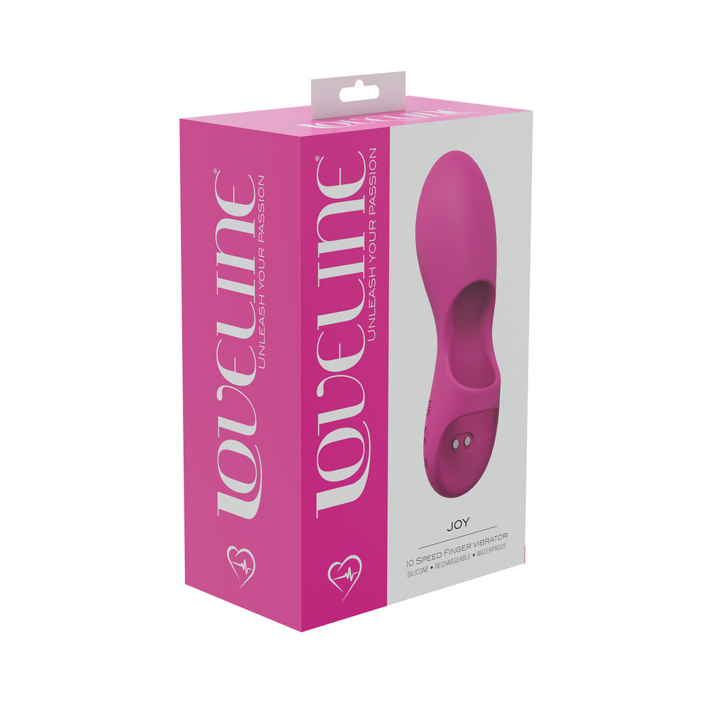 LoveLine Joy 10 Speed Finger Vibe Pink